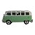 Miniatura Volkswagen Kombi Samba Verde Maisto Metal 1:24 - Imagem 2