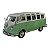 Miniatura Volkswagen Kombi Samba Verde Maisto Metal 1:24 - Imagem 1