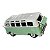 Miniatura Volkswagen Kombi Samba Verde Maisto Metal 1:24 - Imagem 6