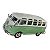 Miniatura Volkswagen Kombi Samba Verde Maisto Metal 1:24 - Imagem 3