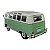 Miniatura Volkswagen Kombi Samba Verde Maisto Metal 1:24 - Imagem 7