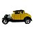 Miniatura Ford Model A 1929 Amarelo Maisto Metal 1:24 - Imagem 3
