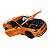 Miniatura Ford Mustang GT Laranja Maisto Metal 1:24 - Imagem 4