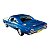 Miniatura Chevrolet Chevelle SS 396 1966 Azul Metal 1:24 - Imagem 7