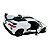 Miniatura Chevrolet Corvette Stingray Branco Metal 1:24 - Imagem 3