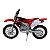 Miniatura Moto Honda CRF450R Burago 1:18 - Imagem 3