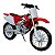 Miniatura Moto Honda CRF450R Burago 1:18 - Imagem 1