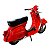 Miniatura Moto Vespa Scooter ASMT02 Maisto 1:18 - Imagem 5