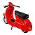 Miniatura Moto Vespa Scooter ASMT02 Maisto 1:18 - Imagem 4