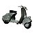 Miniatura Moto Vespa Scooter ASMT05 Maisto 1:18 - Imagem 1