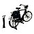 Miniatura Bicicleta Bike Clássico Preto Metal 1:10 - Imagem 4