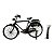 Miniatura Bicicleta Bike Clássico Preto Metal 1:10 - Imagem 2