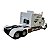 Miniatura Caminhão Peterbilt Branco Liga Luz Metal 1:40 - Imagem 8