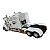 Miniatura Caminhão Peterbilt Branco Liga Luz Metal 1:40 - Imagem 3