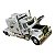Miniatura Caminhão Peterbilt Branco Liga Luz Metal 1:40 - Imagem 5