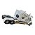 Miniatura Caminhão Peterbilt Branco Liga Luz Metal 1:40 - Imagem 4