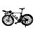 Miniatura Bicicleta Bike Time Trial Cinza Metal 1:10 - Imagem 3