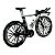 Miniatura Bicicleta Bike Time Trial Cinza Metal 1:10 - Imagem 5
