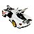 Miniatura Ford GT 2021 Heritage Edition Branco Maisto 1:18 - Imagem 7