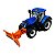 Miniatura Máquina Trator New Holland T7.315 Burago 1:32 - Imagem 4
