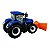 Miniatura Máquina Trator New Holland T7.315 Burago 1:32 - Imagem 6