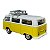 Miniatura Volkswagen Kombi Weekenders Amarelo Maisto 1:43 - Imagem 5