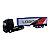 Miniatura Caminhão Volvo Azul Bau Azul Welly 1:64 - Imagem 2