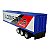 Miniatura Caminhão Scania Dourado Bau Azul Welly 1:64 - Imagem 6