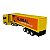 Miniatura Caminhão Scania Amarelo Bau Amarelo Welly 1:64 - Imagem 6