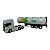 Miniatura Caminhão Scania Branco Tanque Branco Welly 1:64 - Imagem 5