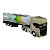Miniatura Caminhão Scania Dourado Tanque Branco Welly 1:64 - Imagem 1