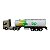 Miniatura Caminhão Scania Dourado Tanque Branco Welly 1:64 - Imagem 3