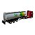 Miniatura Caminhão Scania Vermelho Tanque Branco Welly 1:64 - Imagem 7