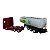 Miniatura Caminhão Scania Vermelho Tanque Branco Welly 1:64 - Imagem 4