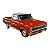 Miniatura Ford F100 1970 Laranja Metal California 1:24 - Imagem 1