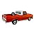 Miniatura Ford F100 1970 Laranja Metal California 1:24 - Imagem 9