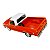Miniatura Ford F100 1970 Laranja Metal California 1:24 - Imagem 7