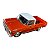 Miniatura Ford F100 1970 Laranja Metal California 1:24 - Imagem 6