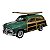 Miniatura Ford Woody Wagon 1949 Surf Verde 1:40 - Imagem 1