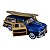 Miniatura Ford Woody Wagon 1949 Surf Azul 1:40 - Imagem 4