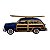 Miniatura Ford Woody Wagon 1949 Surf Azul 1:40 - Imagem 2