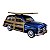 Miniatura Ford Woody Wagon 1949 Surf Azul 1:40 - Imagem 9