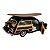 Miniatura Ford Woody Wagon 1949 Surf Preto 1:40 - Imagem 3