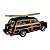 Miniatura Ford Woody Wagon 1949 Surf Preto 1:40 - Imagem 8