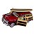 Miniatura Ford Woody Wagon 1949 Surf Vermelho 1:40 - Imagem 5