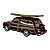 Miniatura Ford Woody Wagon 1949 Surf Vermelho 1:40 - Imagem 7