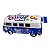 Miniatura Volkswagen Kombi 1962 Paz e Amor Azul 1:32 - Imagem 3