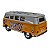 Miniatura Volkswagen Kombi 1962 Paz e Amor Amarelo 1:32 - Imagem 5