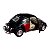 Miniatura Volkswagen Fusca 1967 Preto e Vermelho 1:32 - Imagem 3