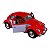 Miniatura Volkswagen Fusca 1967 Laranja e Branco 1:32 - Imagem 4